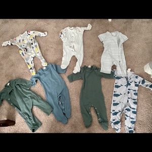 Lot of footies and rompers
